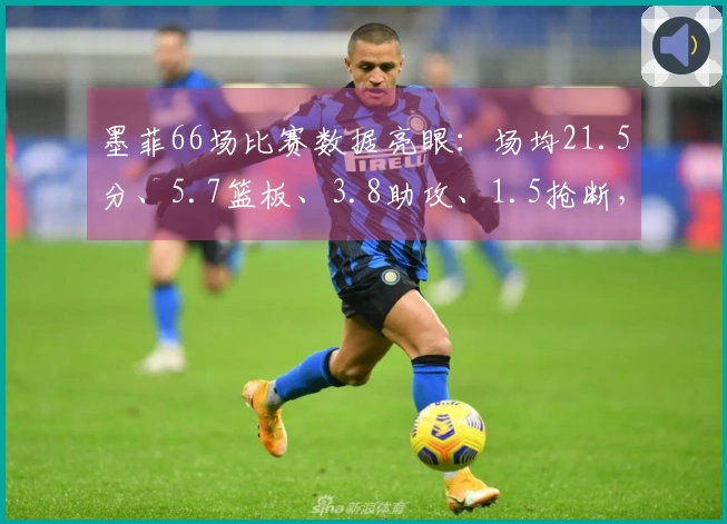 墨菲66场比赛数据亮眼：场均21.5分、5.7篮板、3.8助攻、1.5抢断，命中率达47%